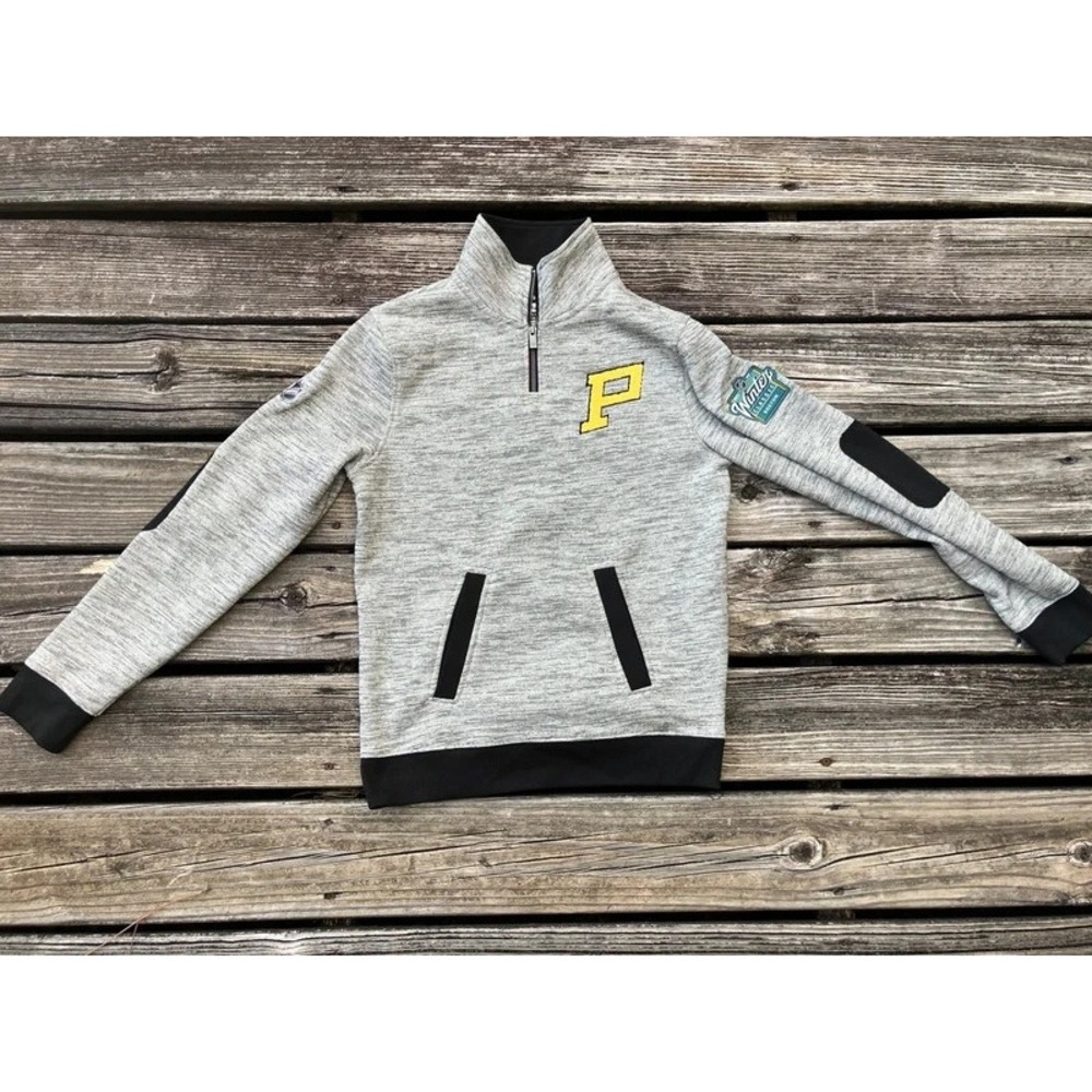 Pittsburgh Penguins NHL Winter Classic Authentic Pro Quarter Zip Pullover Mens S